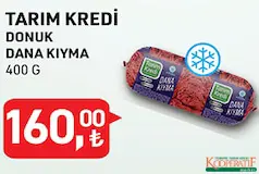 TARIM KREDİ DONUK DANA KIYMA 400 G